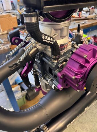 Flyproducts Rider met Sky260 cc Boxermotor/watergekoeld (standaard frame/140 cm propeller)